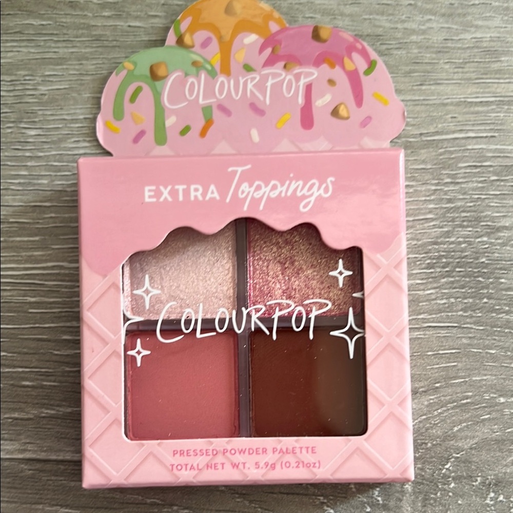ColourPop Extra Toppings Pressed Powder Palette
